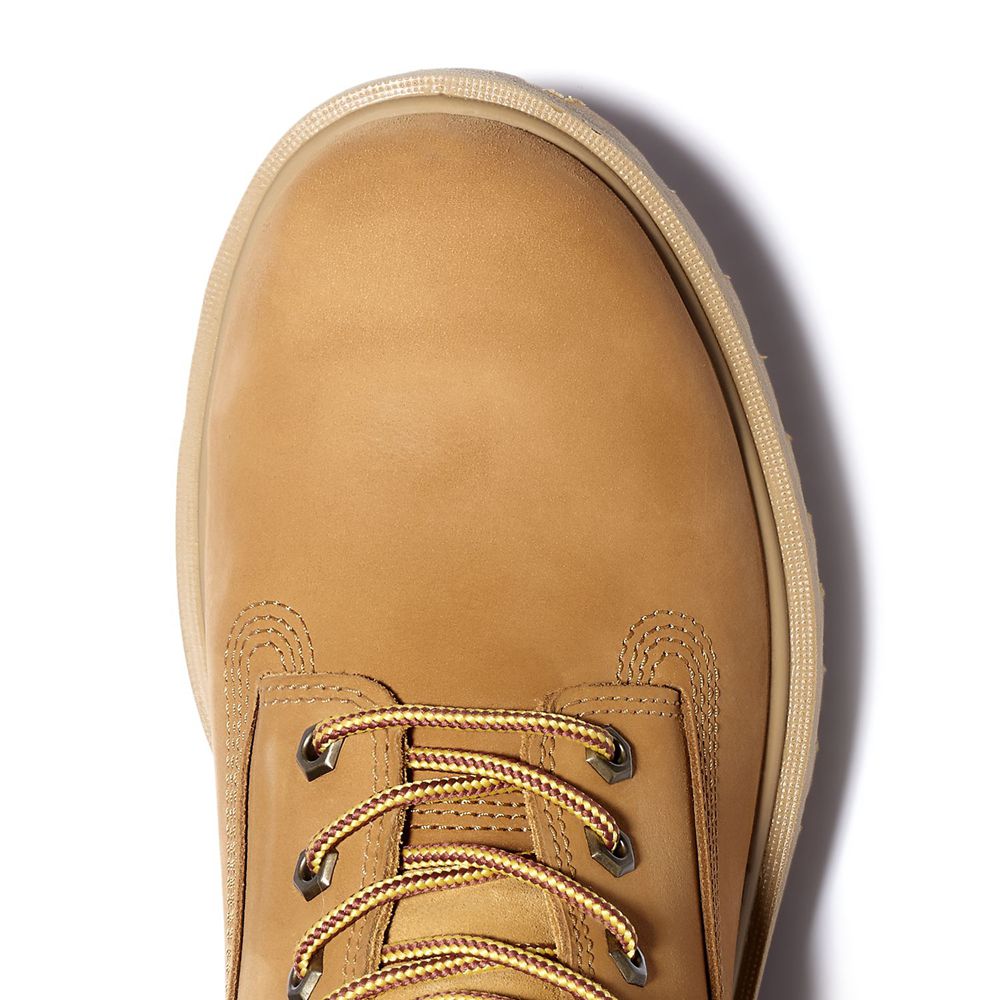 Timberland Pro Μποτακια Ανδρικα Καφε - Direct Attach 6\" Soft Toe - Greece 6059428-BQ